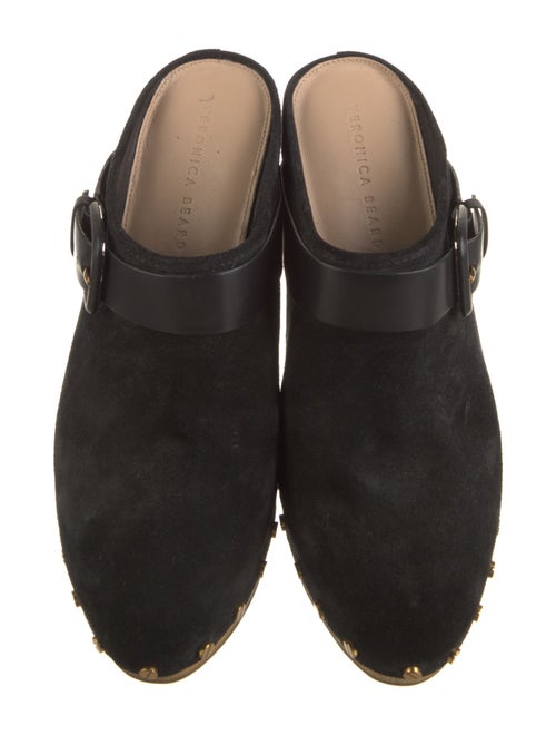 Veronica Beard Suede Studded Accents Boots