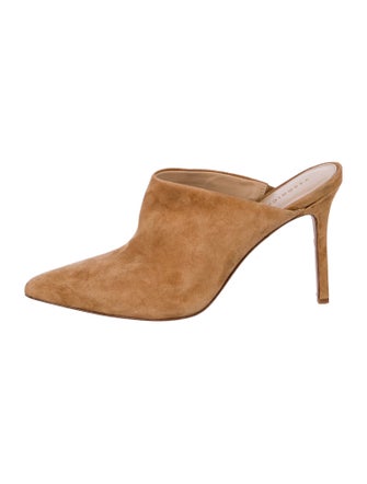 Veronica Beard Suede Mules