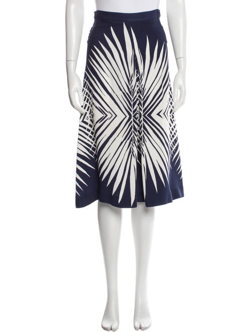 Veronica Beard Silk Knee-Length Skirt