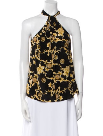 Veronica Beard Silk Floral Print Blouse