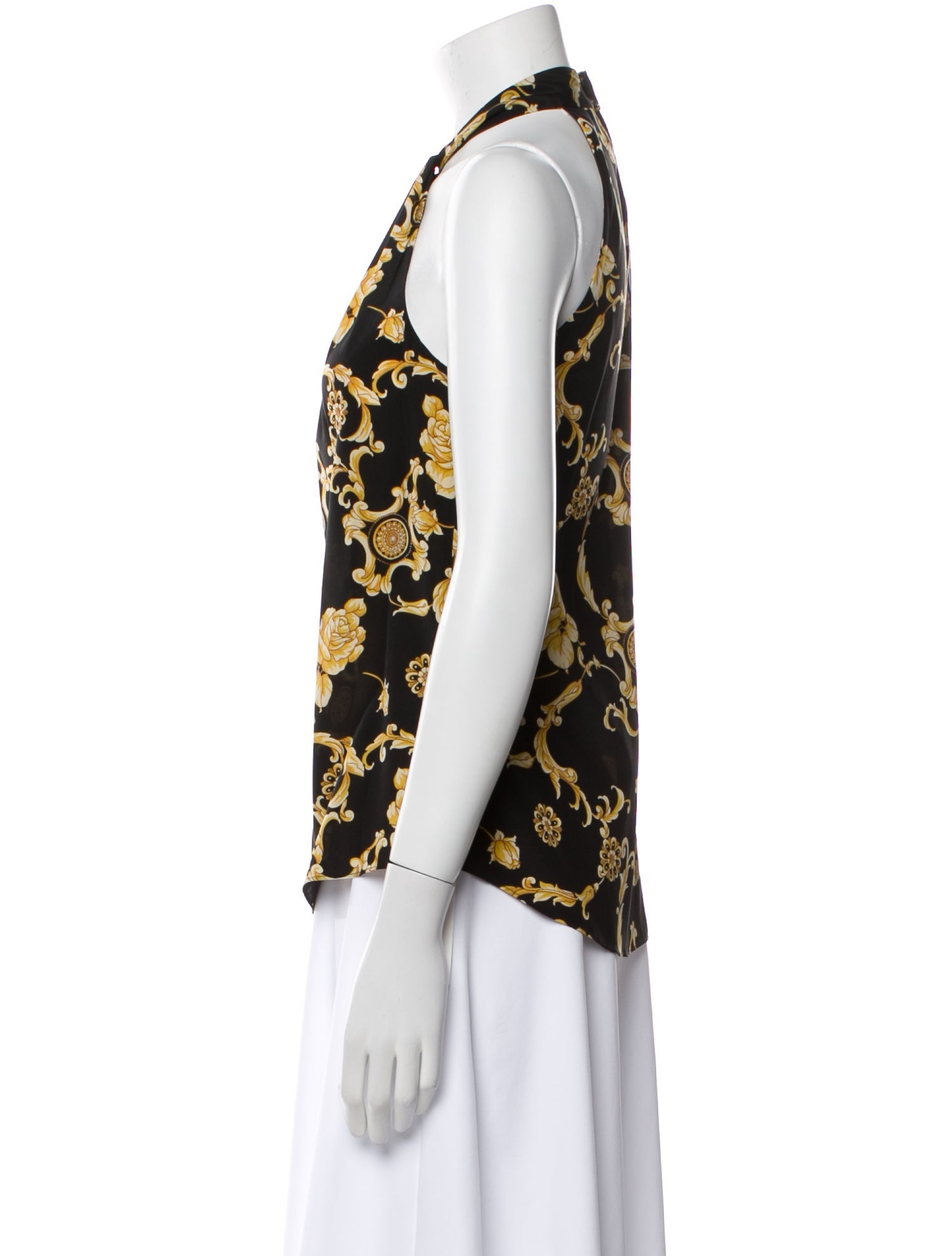 Veronica Beard Silk Floral Print Blouse