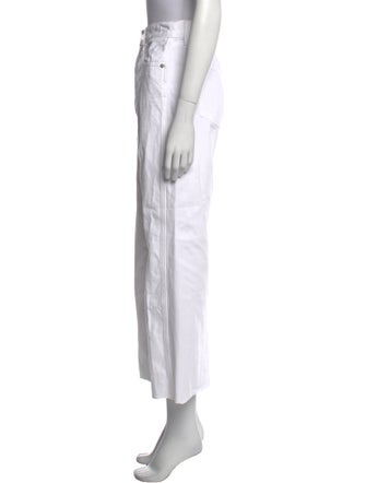 Veronica Beard High-Rise Wide Leg Jeans