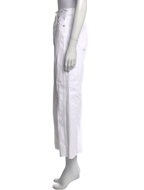 Veronica Beard High-Rise Wide Leg Jeans