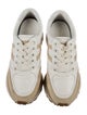 Veronica Beard Leather Colorblock Pattern Chunky Sneakers