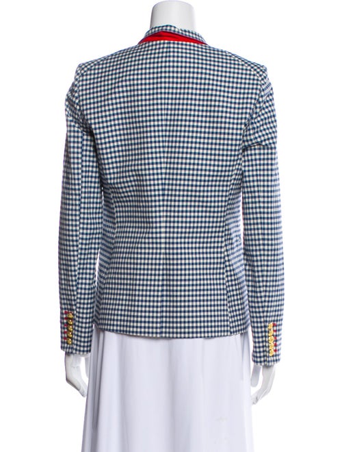 Veronica Beard Plaid Print Blazer