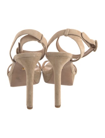 Veronica Beard Suede Sandals
