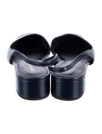 Veronica Beard Leather Slingback Pumps