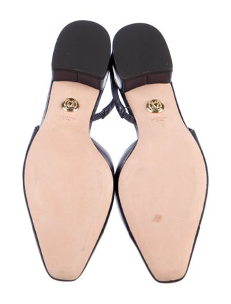 Veronica Beard Leather Slingback Pumps