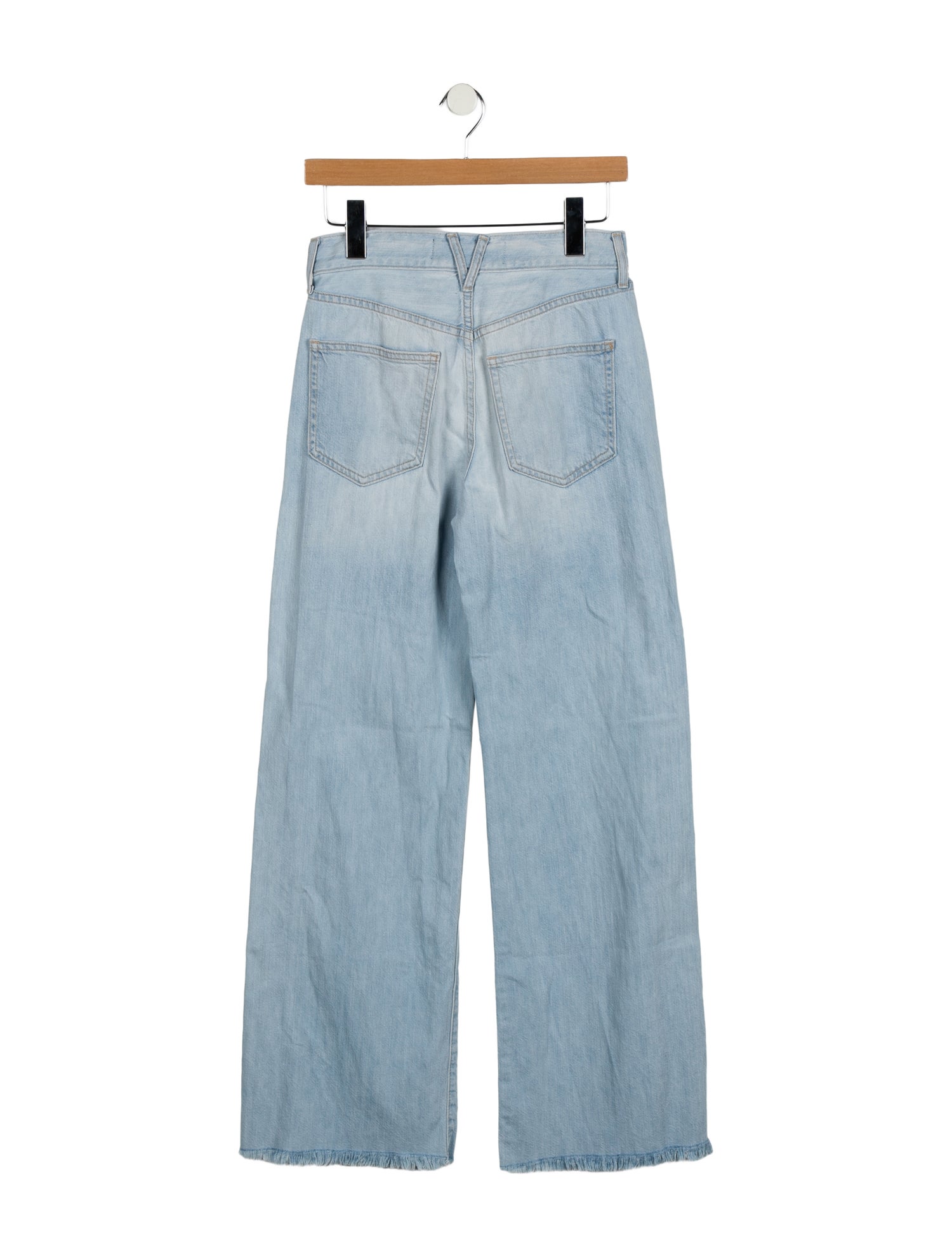 Veronica Beard High-Rise Wide Leg Jeans