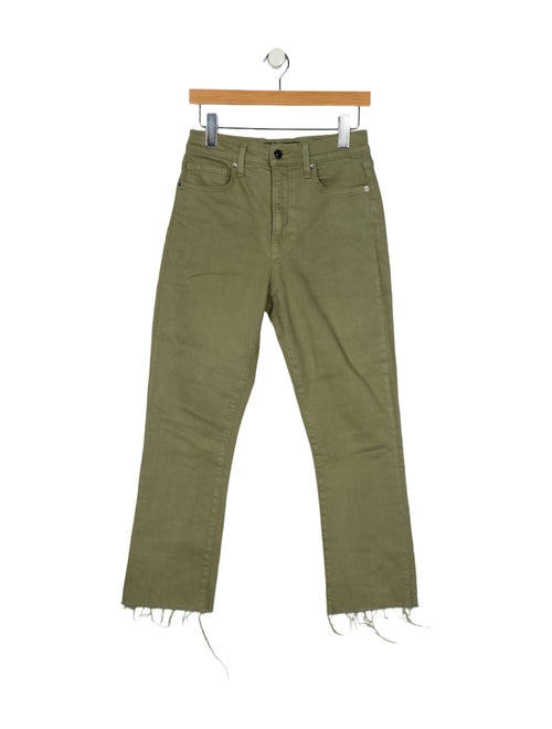 Veronica Beard High-Rise Straight Leg Jeans