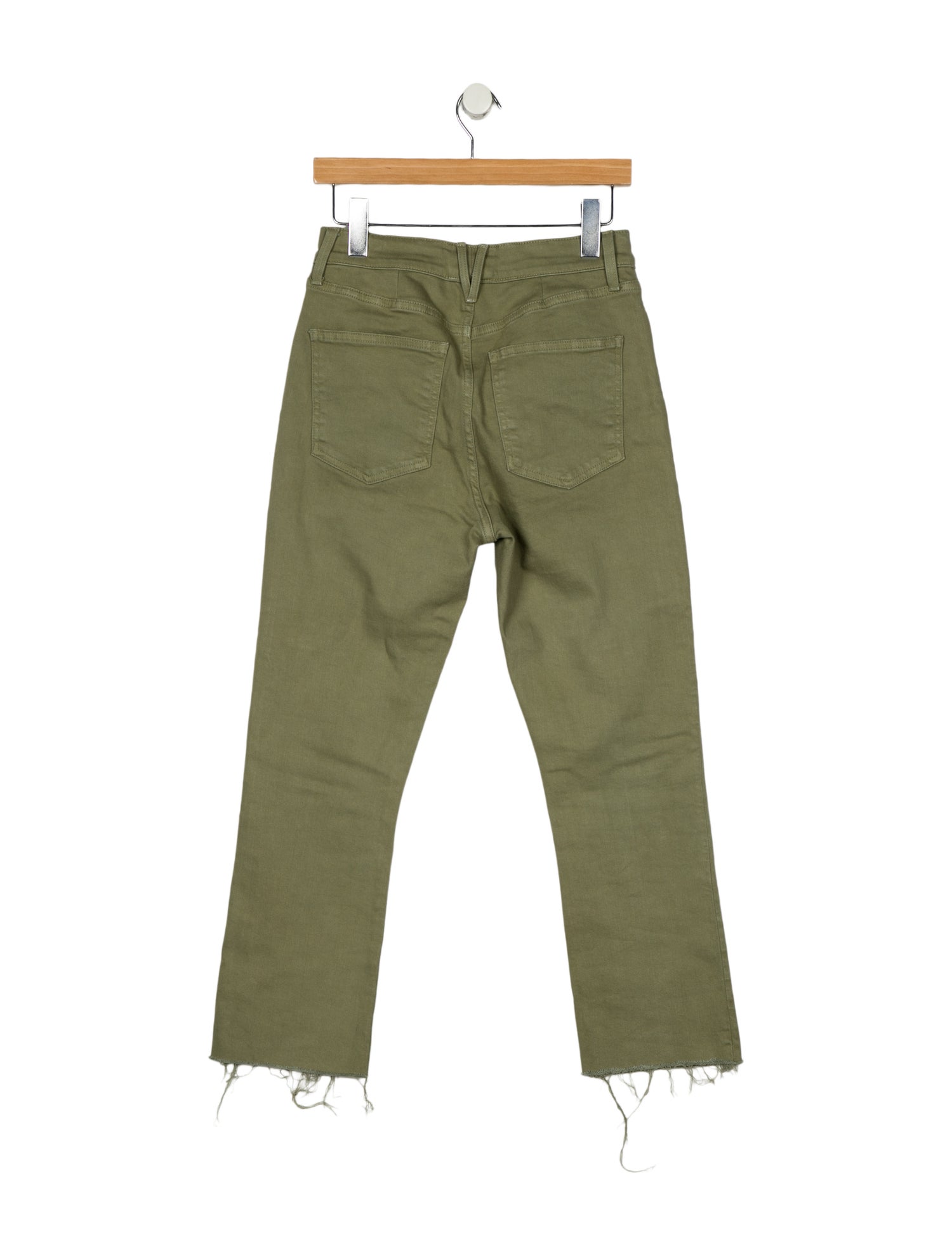 Veronica Beard High-Rise Straight Leg Jeans