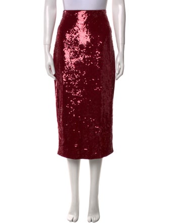 Veronica Beard Sequin Embellishments Midi Length Skirt