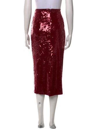 Veronica Beard Sequin Embellishments Midi Length Skirt