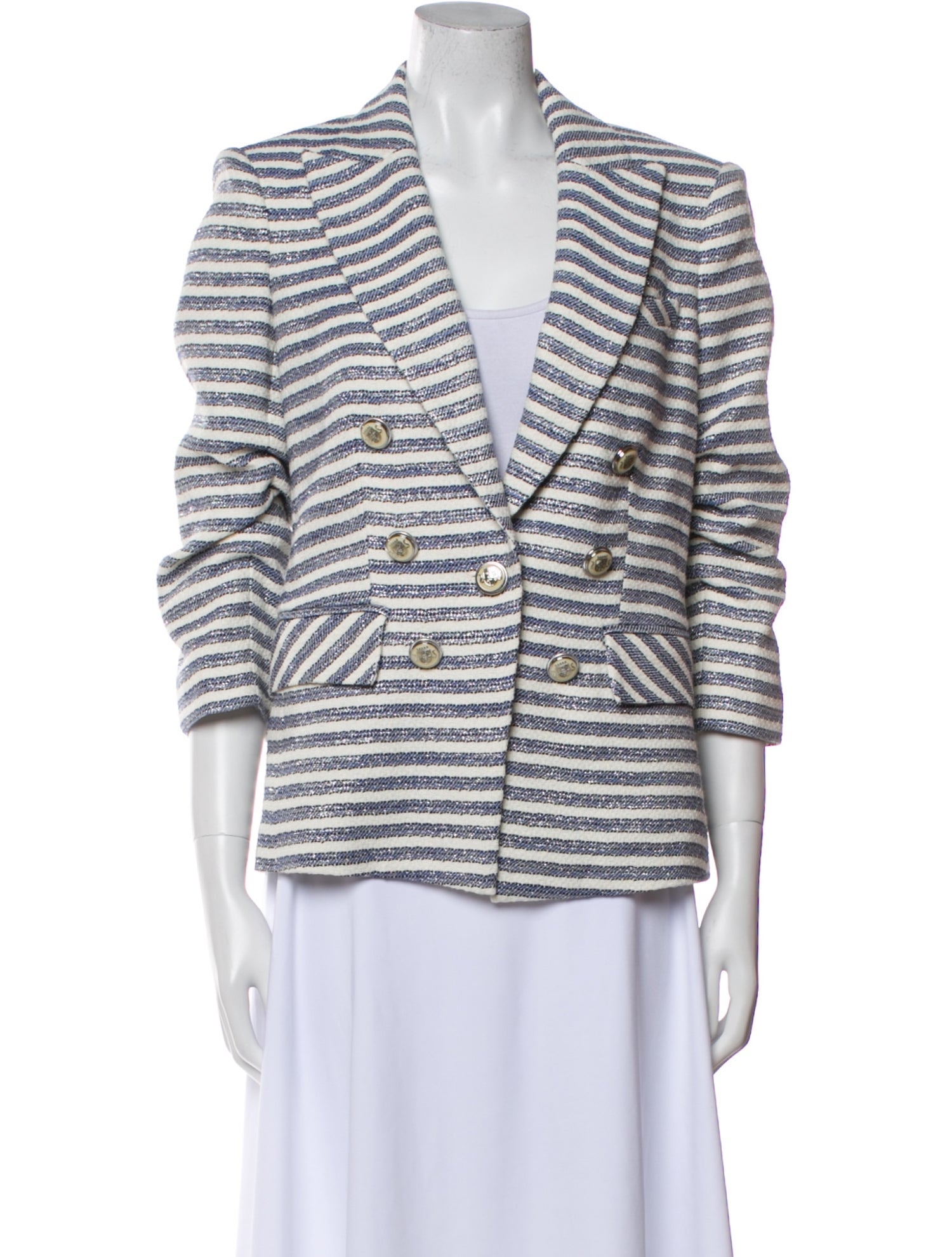 Veronica Beard Striped Blazer