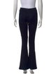Veronica Beard Mid-Rise Wide Leg Jeans