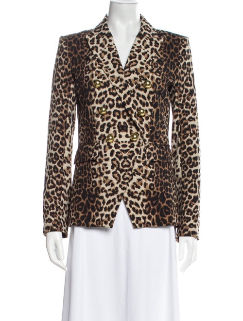 Veronica Beard Animal Print Blazer