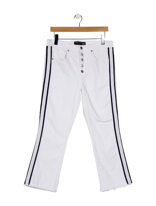 Veronica Beard High-Rise Straight Leg Jeans