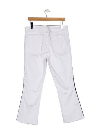 Veronica Beard High-Rise Straight Leg Jeans
