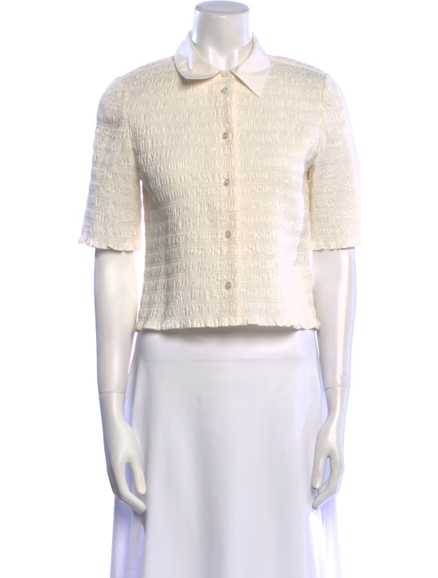 Veronica Beard Short Sleeve Crop Top w/ Tags