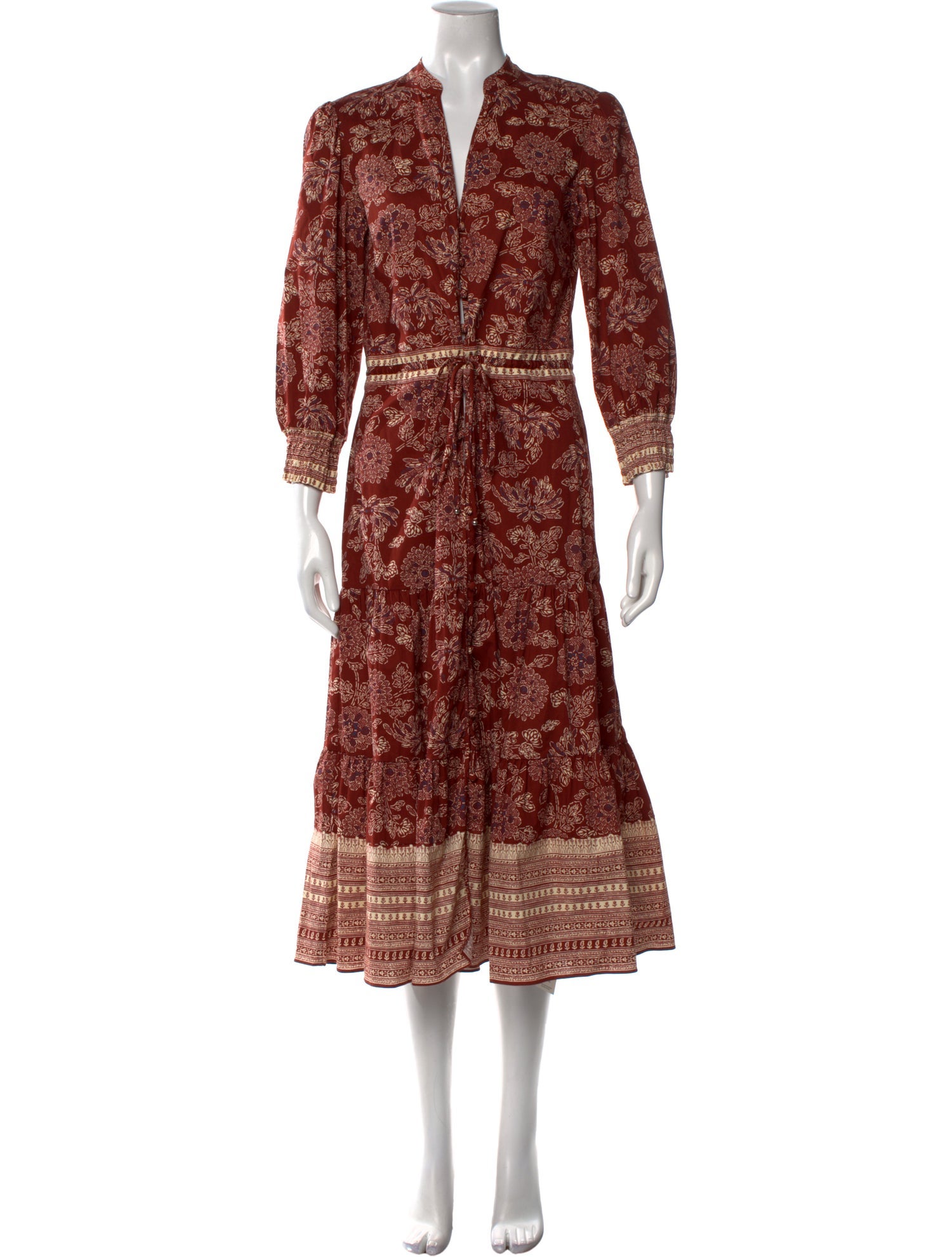 Veronica Beard Paisley Print Long Dress w/ Tags