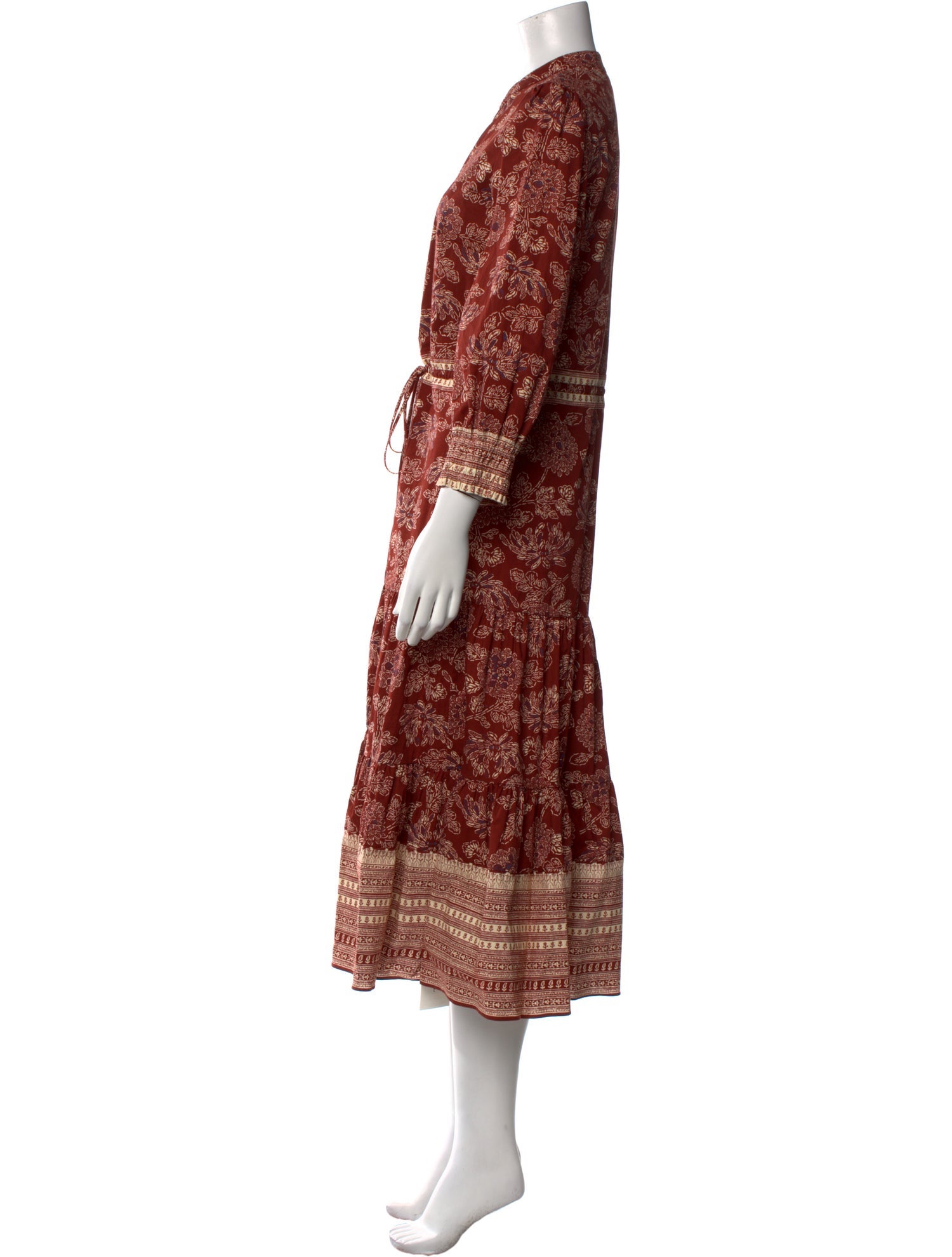 Veronica Beard Paisley Print Long Dress w/ Tags