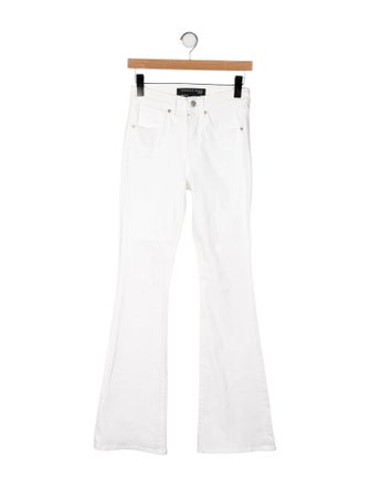 Veronica Beard High-Rise Wide Leg Jeans