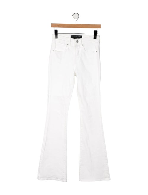 Veronica Beard High-Rise Wide Leg Jeans