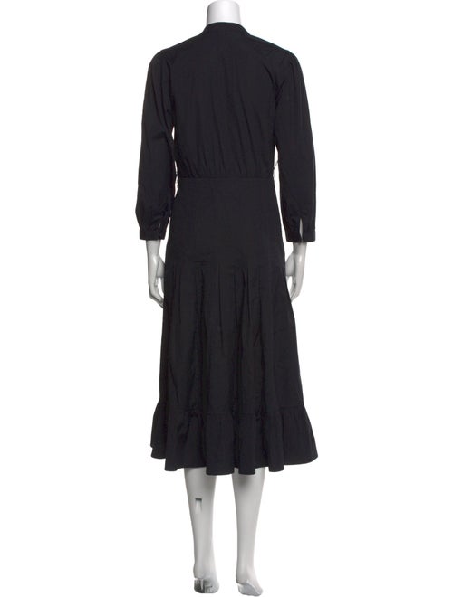 Veronica Beard V-Neck Midi Length Dress