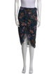 Veronica Beard Silk Knee-Length Skirt