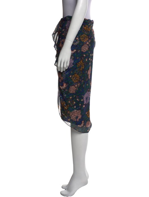 Veronica Beard Silk Knee-Length Skirt