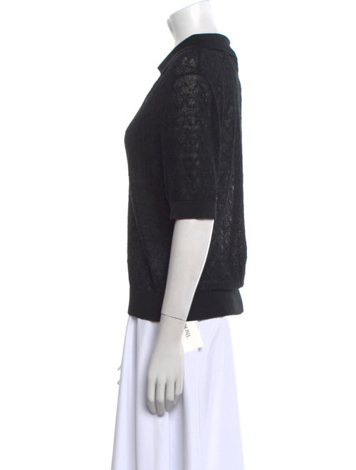 Veronica Beard Linen V-Neck Top