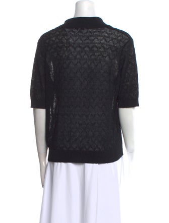 Veronica Beard Linen V-Neck Top