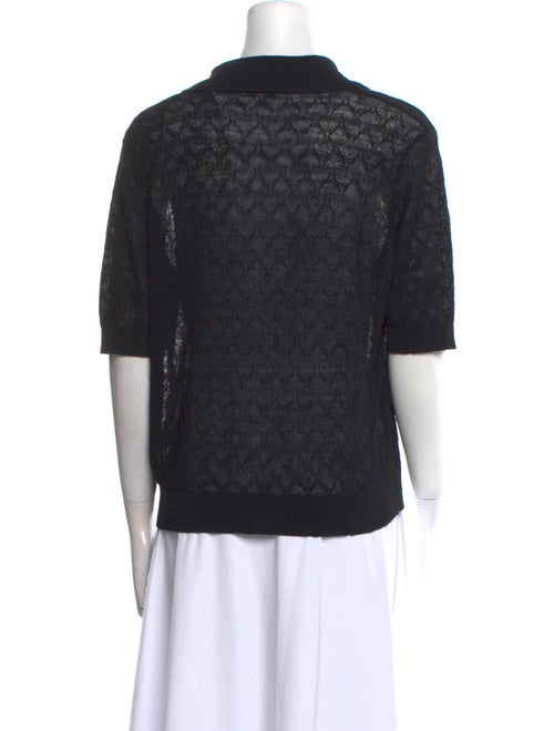 Veronica Beard Linen V-Neck Top