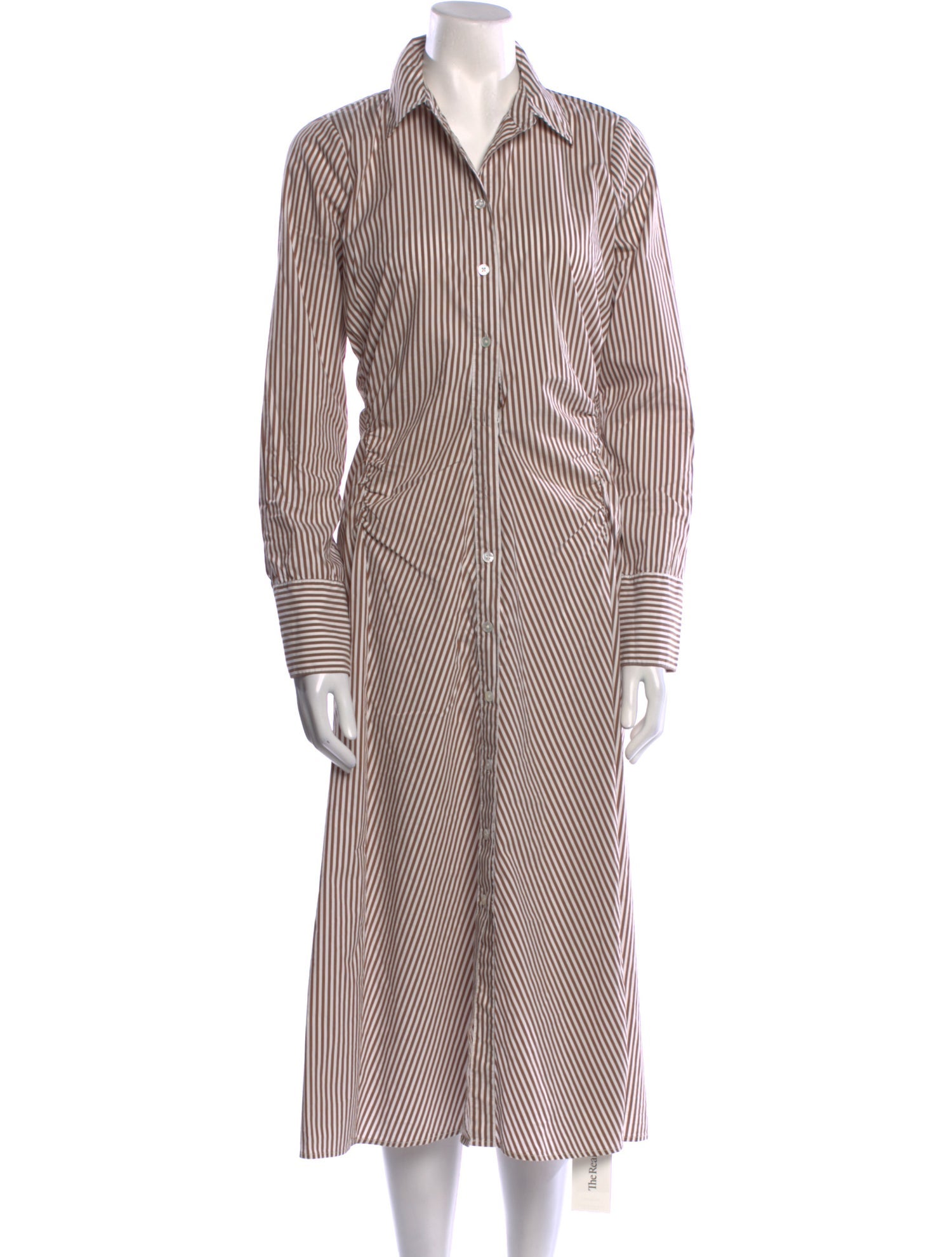 Veronica Beard Striped Midi Length Dress