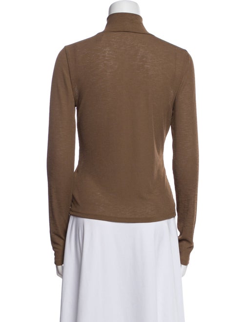 Veronica Beard Turtleneck Long Sleeve Top