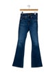 Veronica Beard Mid-Rise Wide Leg Jeans