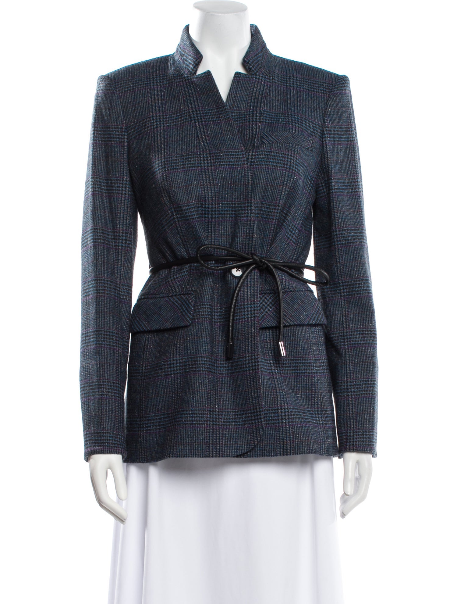 Veronica Beard Houndstooth Print Blazer