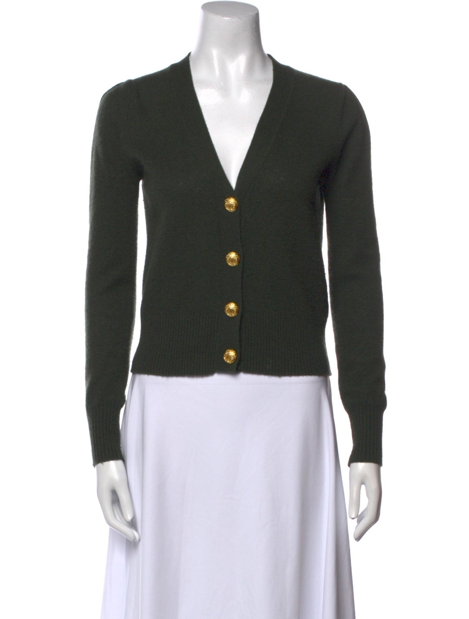 Veronica Beard Cashmere V-Neck Sweater