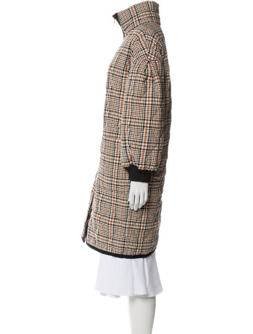 Veronica Beard Plaid Print Coat