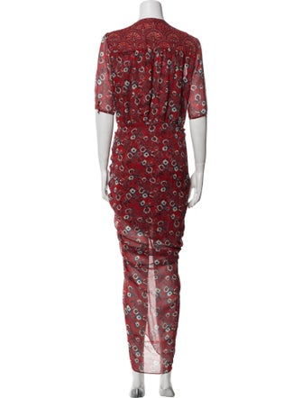 Veronica Beard Silk Long Dress