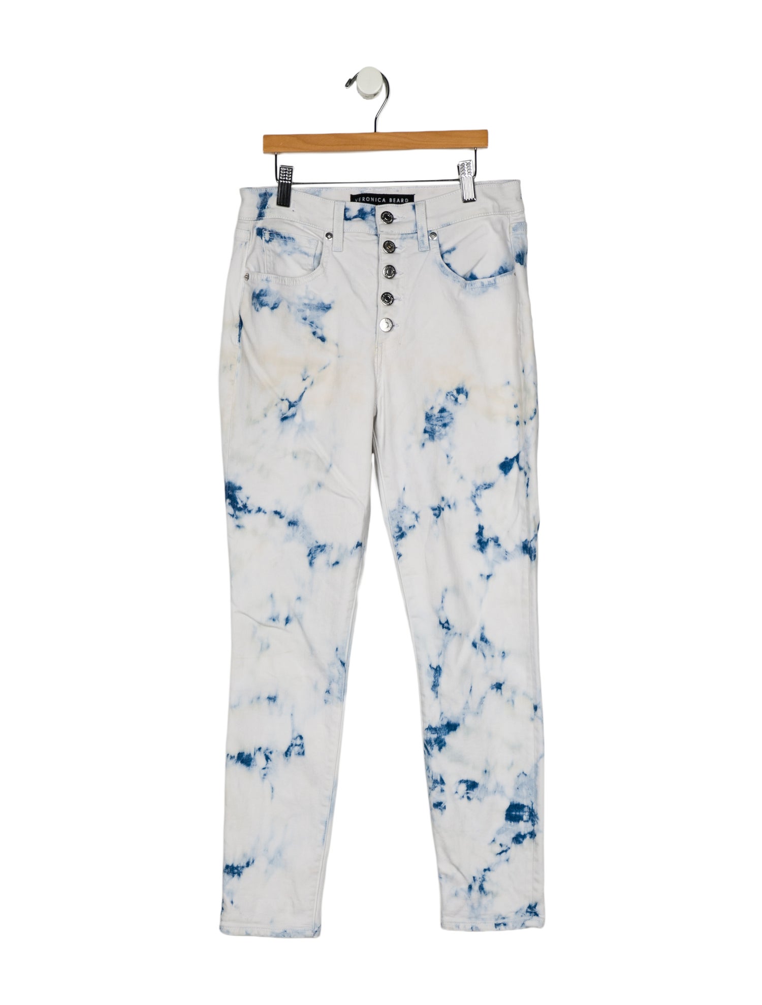 Veronica Beard Mid-Rise Skinny Leg Jeans