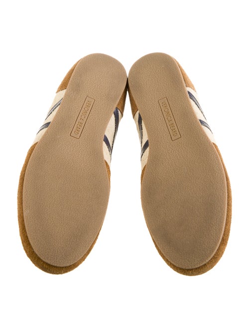 Veronica Beard Suede Colorblock Pattern Sneakers