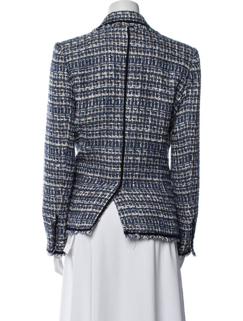 Veronica Beard Plaid Print Blazer