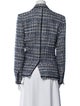 Veronica Beard Plaid Print Blazer