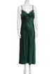 Veronica Beard V-Neck Long Dress