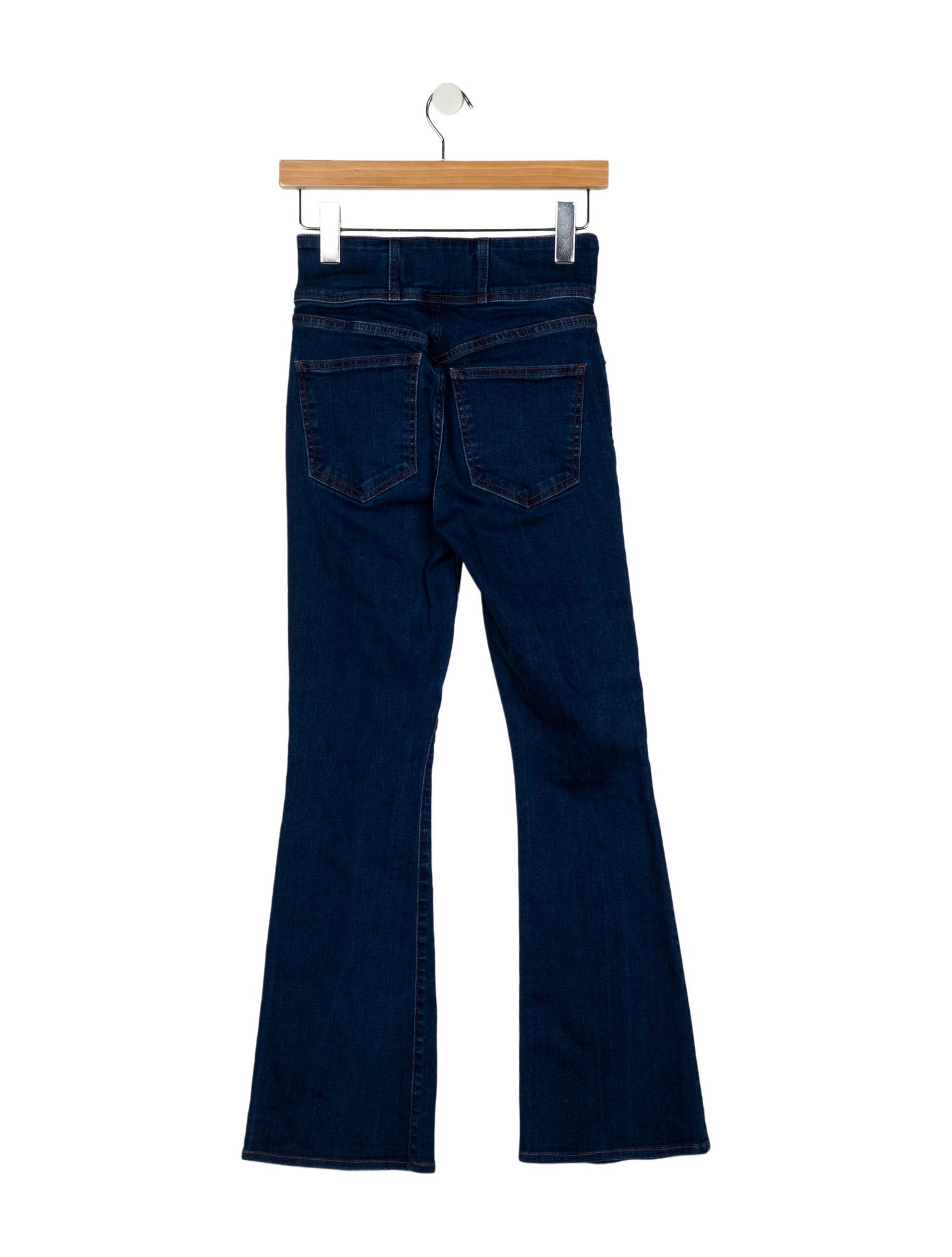 Veronica Beard High-Rise Wide Leg Jeans