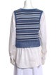 Veronica Beard Striped Scoop Neck Tunic