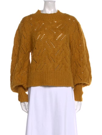 Veronica Beard Merino Wool Crew Neck Sweater