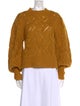 Veronica Beard Merino Wool Crew Neck Sweater