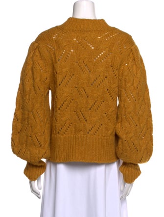 Veronica Beard Merino Wool Crew Neck Sweater